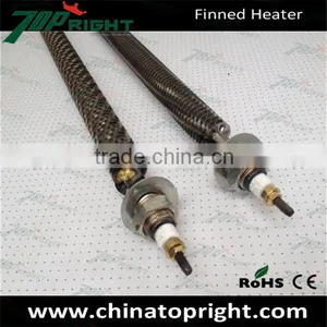 Topright-made 3kw Industrial Finned Tubular Heater Water Heating Element thumbnail-2