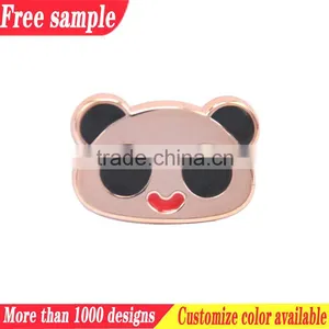 Cute Panda Animal Design Plastic Shoe Buckle Footwear Shoe Accessories thumbnail-1