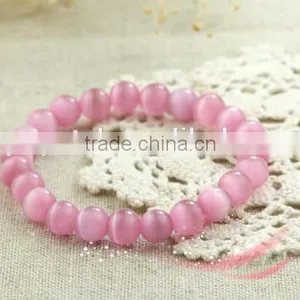 China Wholesale Cat's Eye Healing Crystal Bracelets for Christmas Gift thumbnail-5