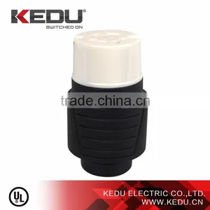 KEDU 4Pin 20A UL Approve Twist Lock Connectors thumbnail-1