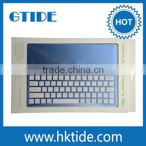 Shenzhen Manufacture KB651 Colors Ultra Slim Bluetooth uk Keyboard for Windows 7 and for Samsung Galaxy s6 Replacement Key Board thumbnail-1