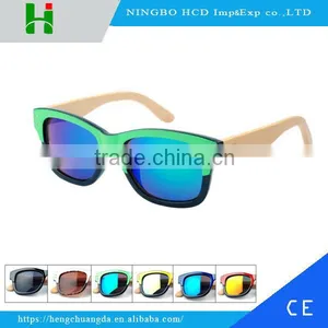 Unisex Personalized Cheap Wooden Frame Cycling Wooden Sunglasses thumbnail-1
