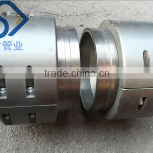 Tpu Layflat Flexible Hose 4'' 6'' 8'' 10'' and 12'' 200psi With V Couplings and PVC Layflat Hose Factory thumbnail-2