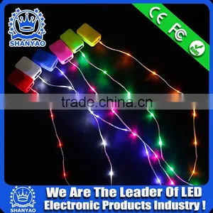 3V 6V Battery-operated LED Flexible Line Light Strip For Decorating Tent Etc Products thumbnail-1