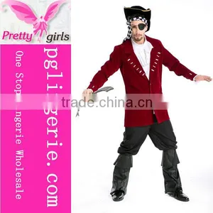 2016 Sexy Cosplay Pirate Costume Men Costume thumbnail-3
