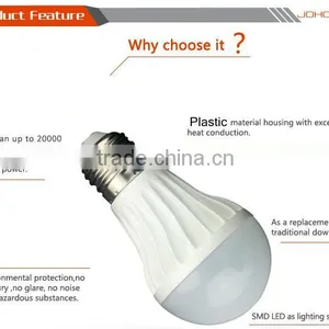 Warm White 9w Led Bulb Light BL60J thumbnail-1