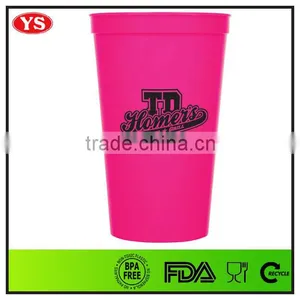 Customized Bulk Smooth White Stadium Cup 22 oz thumbnail-2