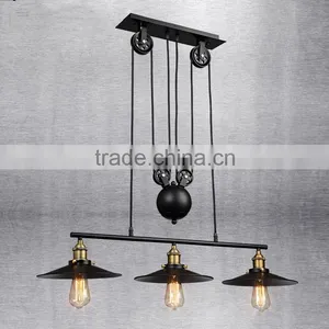 Industrial European Edison Bulb Drop Design Pendant,American Style and Simple Pendant Lamp,southeast Asian Chandelier Drop Lamp thumbnail-1