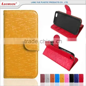 Wallet Case Diamond Pattern Leather Flip Cover Case for Huawei Shot x Ascend G700 thumbnail-1