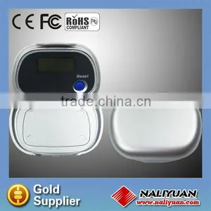 Single Pedometer With Clip Step Counter thumbnail-1