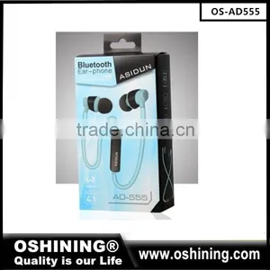 Wholesale Promotional Shenzhen Stereo Bluetooth Earbuds Bluetooth 4.1 Version Earphone (OS-AD555) thumbnail-2