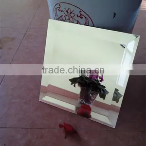 Customized New Makeup Bathroom Mirror New Design Patterned Plain Mirror Glass thumbnail-3