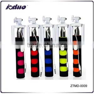 2015 Fashion EXtendable Selfie Stick With Wire For Cell Phone thumbnail-1