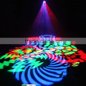Good Quality Stage Effect 8 * 3W LED Rotating Gobo Light thumbnail-5