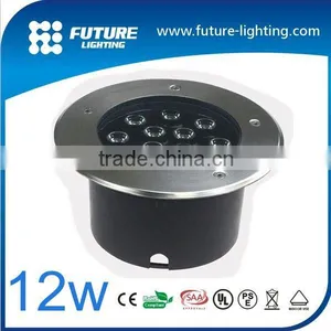 12w Led Inground Light In Concrete Ce Rohs Single Color Led Underground Light 3 Years Warranty thumbnail-1
