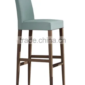 Chinese Wooden Bar Stool Bar Chair Wholesale thumbnail-1