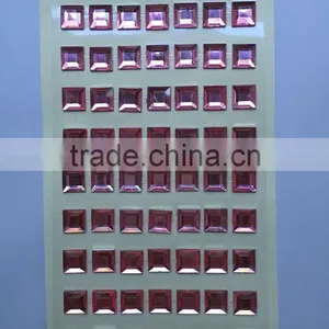 Glitter Self Adhensive Diamant Crystal Rhinestone Sticker Sheets thumbnail-5