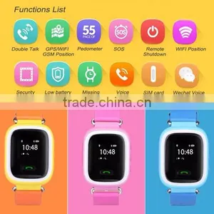 New A3 Kid GPS Smart Watch Wristwatch SOS Call Location Finder Locator Device Tracker for Kid Safe Anti Lost Monitor Baby Gift thumbnail-3