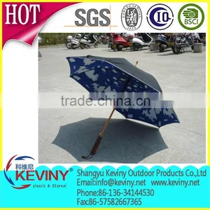 High Quality Straight Umbrella Double Layers Umbrella OEM Design Customs Logo Printing Manufactured in China Paraguas Factroy thumbnail-6