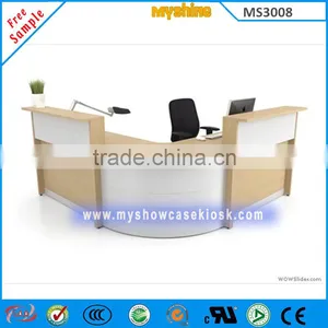 Modern Office Furniture Small Salon Office Reception Desk for Sale thumbnail-2