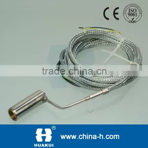 30 Years OEM SS Heater High Watt Density Hot Runner Coil Heater With Thermocouple thumbnail-1