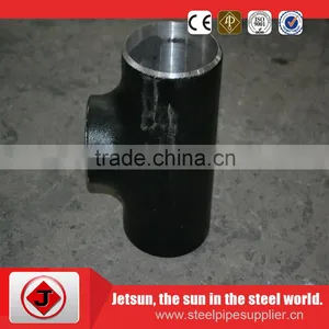 Welding ASTM A234WPB Gr B Seamless Carbon Steel Tee thumbnail-1