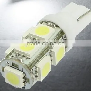 RV LED Light Interior Lamp 12V DC SMD5050 Lighting T10 168 LED Wedge Car LED Map Dome License Plate Bulb thumbnail-1