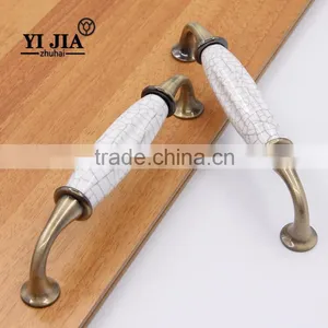 Bronze Finish China Porcelain Antique Ceramic Cabinet Drawer Pulls and Handle thumbnail-2