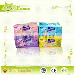Colorful Printed Disposable Baby Cloth Nappy thumbnail-1