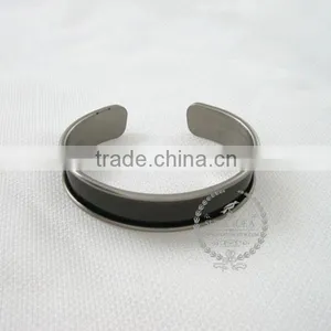 11mm Width Bezel,60mm Diameter Gun Black Vintage Style Bangle Adjustable Bracelet DIY Supplies,findings 1900107 thumbnail-4