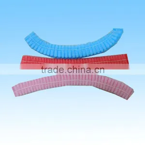 Disposable Non Woven Hair Cap Bouffant Stretch Dust Cap thumbnail-3