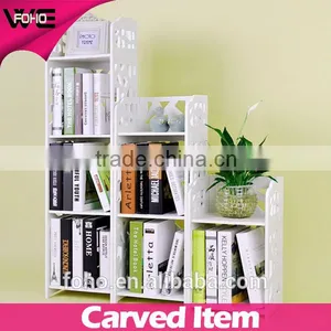 Storage Shelf With Book or Flower,Modern Bookcase Cabinet Style Mini Storage Rack,home Storage Rack &Organizer Cube Book Shelf thumbnail-1