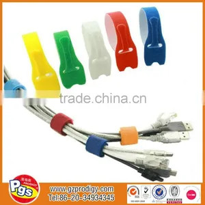 Hook and Loop Tie Adjustable Cable Strap Custom Cable Tie thumbnail-4