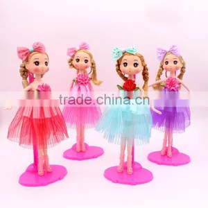 Wholesale Online Shop Mobile Phone Chain Cutom Size 18cm 26cm Barbie Wedding Dress Ddung Dolls Pendant Plastic Key Chain thumbnail-1