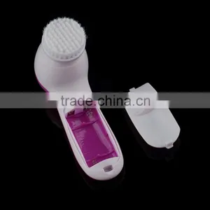 5 In 1 Face Beauty Facial Massager With Cleaning Wash Brush thumbnail-4