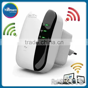 Wireless-N Wifi Repeater 802.11n/b/g Network Wi Fi Routers 300Mbps Range Expander Signal Booster Extender WIFI Ap Wps Encryption thumbnail-1