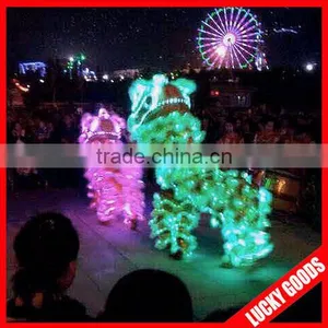 Color Changeable High Quality LED Lion Costume for Chinese New Year or Festival thumbnail-3