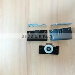 Highly Recommend Wardrobe Sliding Door Mechanism Fittings Equip With Steel and Nylon Fittings and Aluminum Guide Rail thumbnail-1