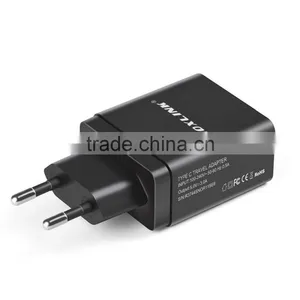 VOXLINK 15W 5V 3A Quick USB Type c Charger Adapter With EU Plug thumbnail-3