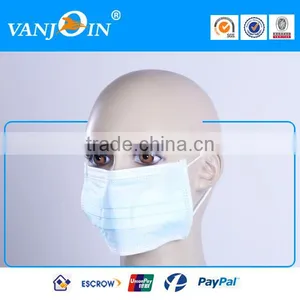 Surgical Nonwoven Blue Disposable Earloop Face Masks thumbnail-1