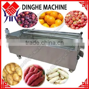 Good Quality Vegetable and Fruit Washing and Peeling Machine thumbnail-1