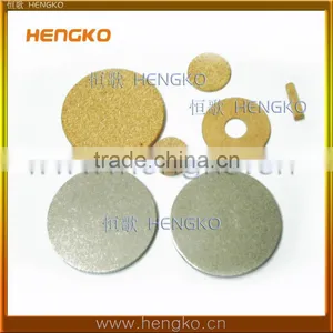 Microns Sintered Brass Bronze Titanium Stainless Steel SS Porous Metal Sheet thumbnail-1