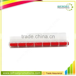 Press Opening 7 Day Wholesale Plastic Pill Box thumbnail-1