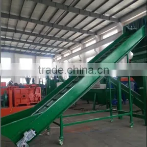 Pet Bottle Flakes Recycling Crushing With Hot Washing Mahine thumbnail-2