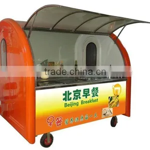 Multifunction Mobile Crepe Cart Hot Plate Mobile Trailer Coffee Truck thumbnail-1