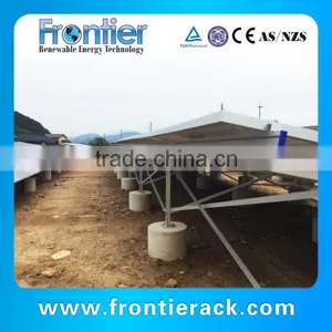 Pole Mount Ground Bracket Solar thumbnail-2