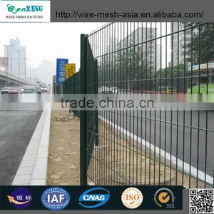 Kenya Galvanized PVC Coated Railway Frame Fence Netting thumbnail-2