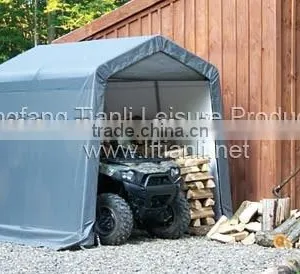 8x10ft Steel Structure PE Garage thumbnail-1