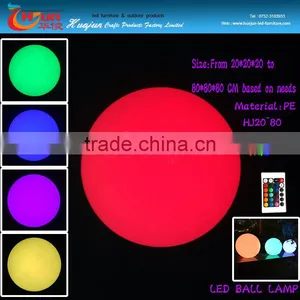 2015 New Modern Design/light up Outdoor LED Plastic Cheap Ball Lamp thumbnail-1