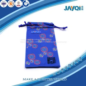 Microfiber Drawstring Eye Glass Pouch thumbnail-5